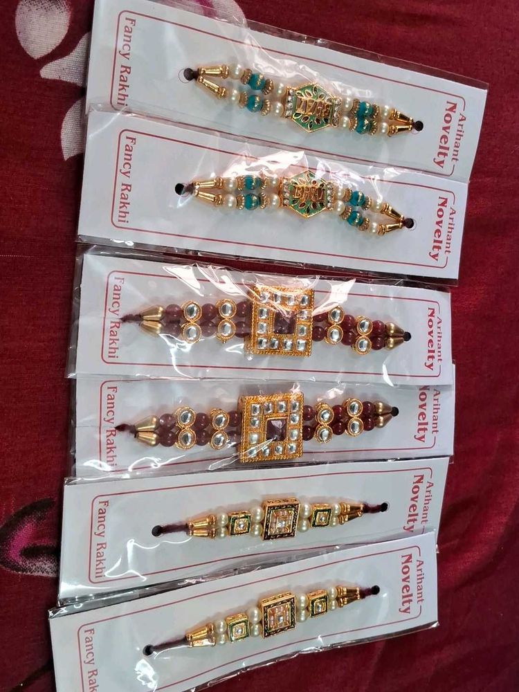Combo  Of  6 Pc Rakhi