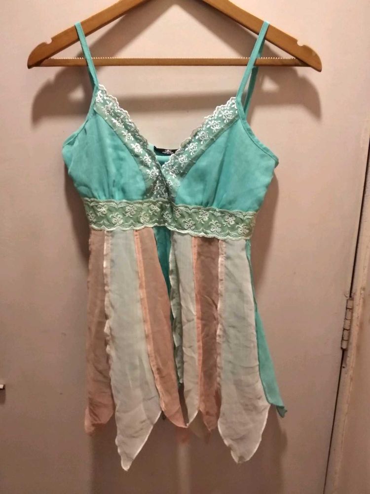 Beautiful Imported Cami Top With Lace Details