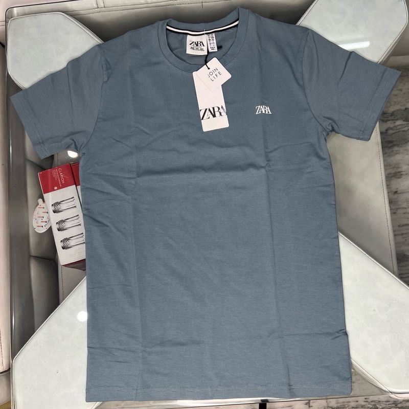 Zara Blue T-Shirt M &amp;L SIZE