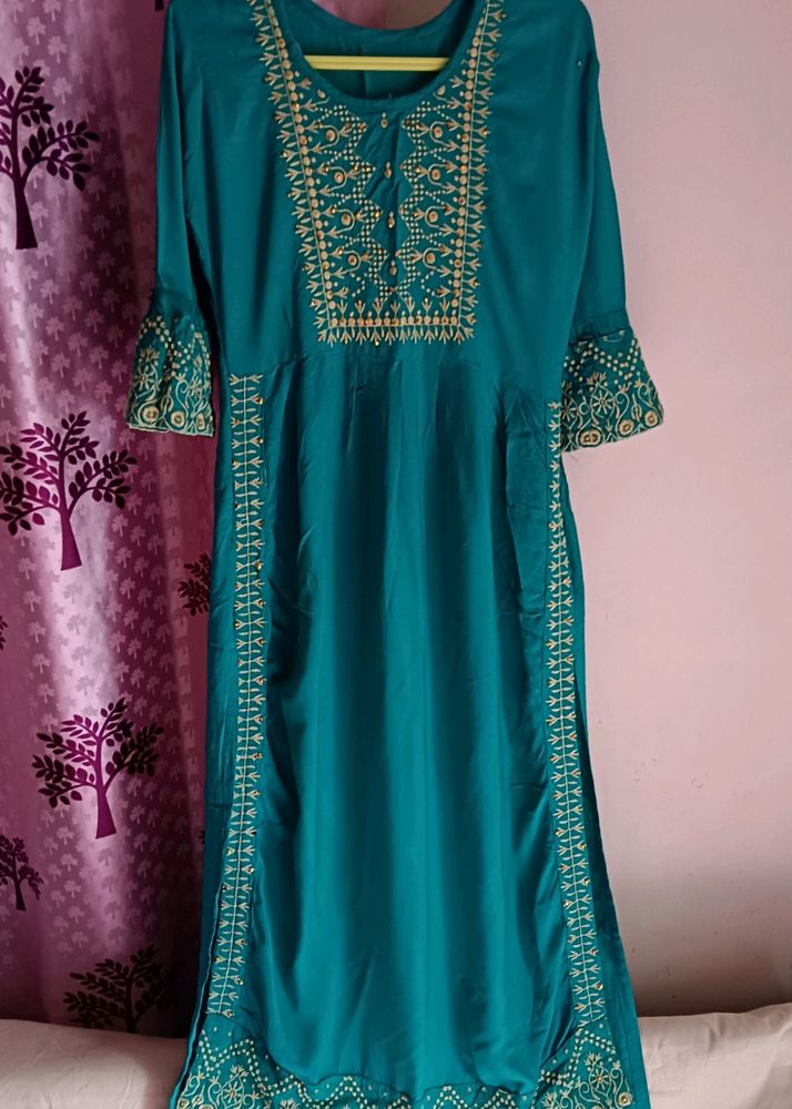 Sea Green Kurti