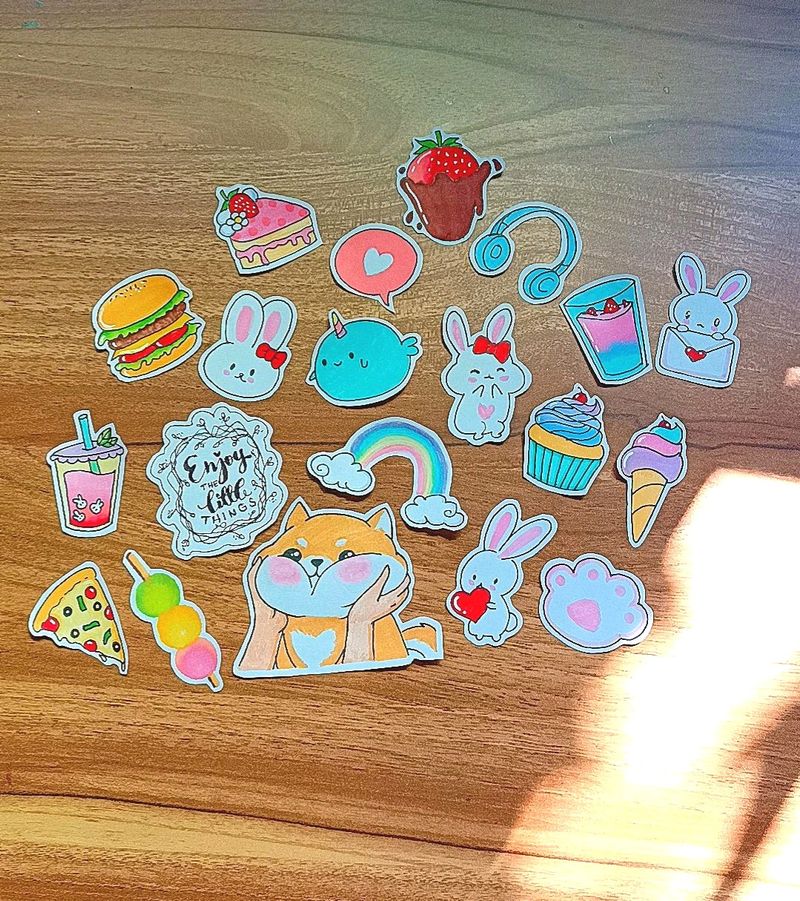 20pc CUTE stickers 💕