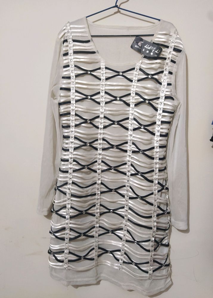 Bodycon party wear midi dress