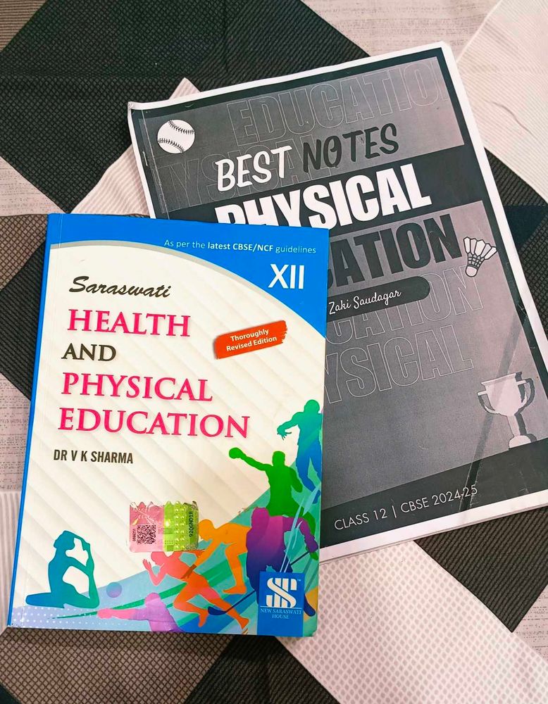 CBSE Class XII Physical Edu. Book + Best Notes