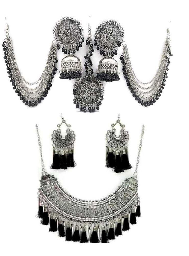 Silver Oxidised Jewellery