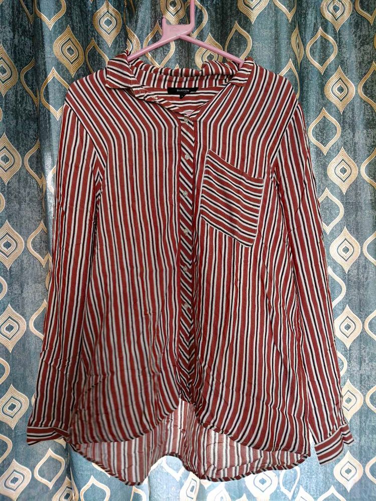 Stripped Women Shirt