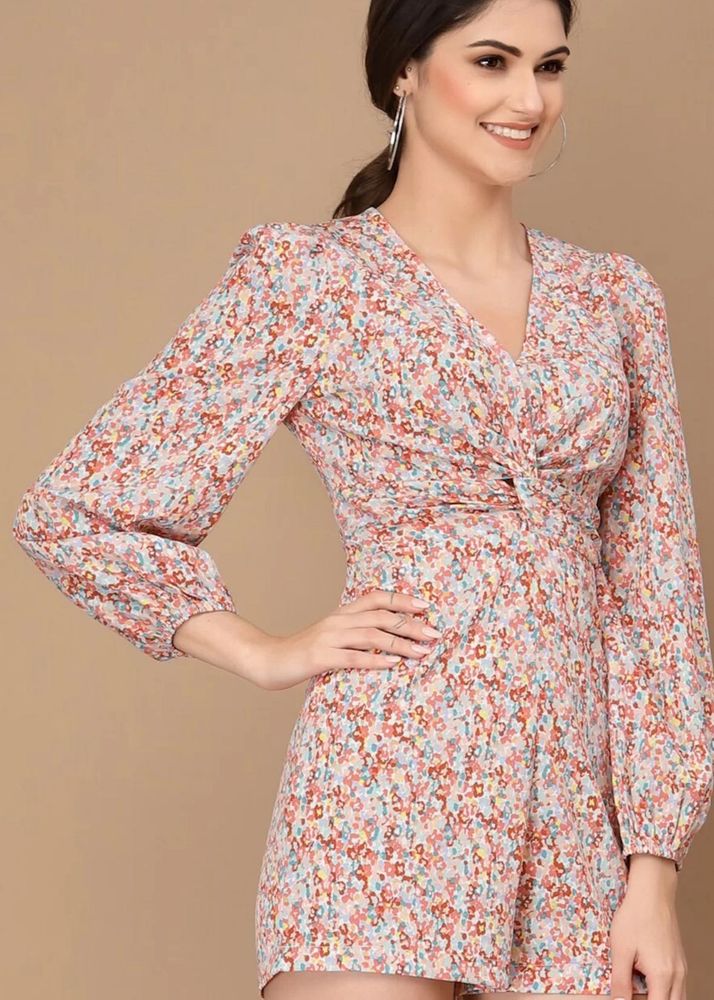 Floral Mini Dress