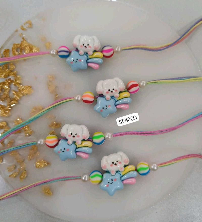 Set Of 12 Kids Rakhi