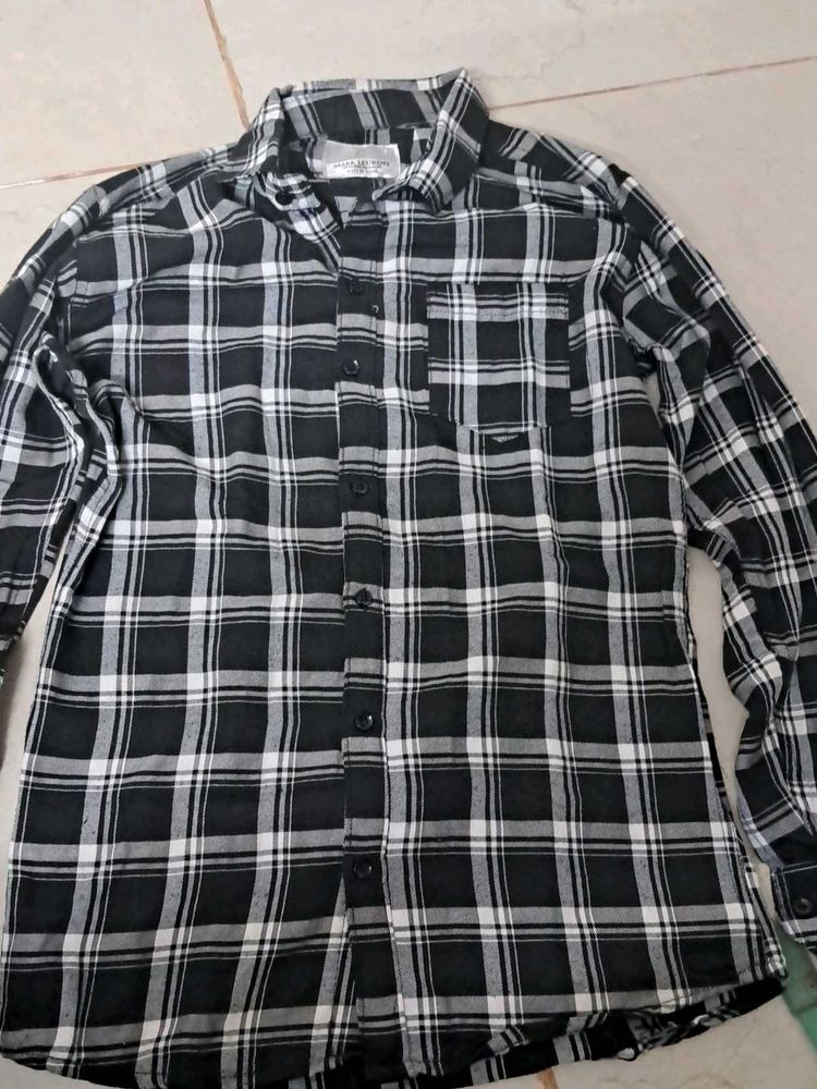 Plaid Flannel Casual Shirt