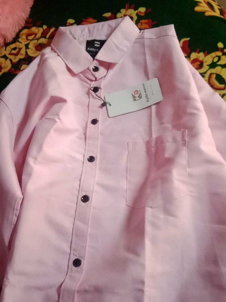 Pink Shirt - Formal Style
