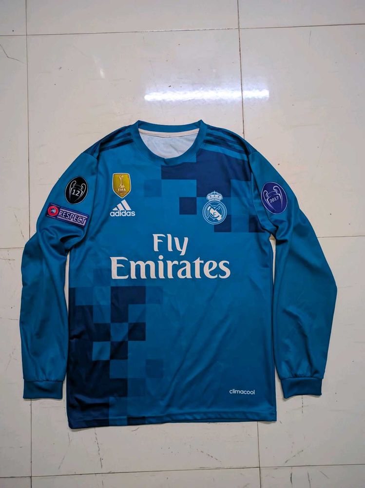 Cristiano Ronaldo Real Madrid Long Sleeve Jersey