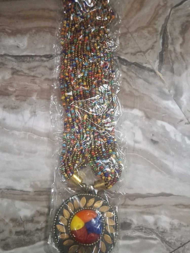 Colorful Beaded Necklace