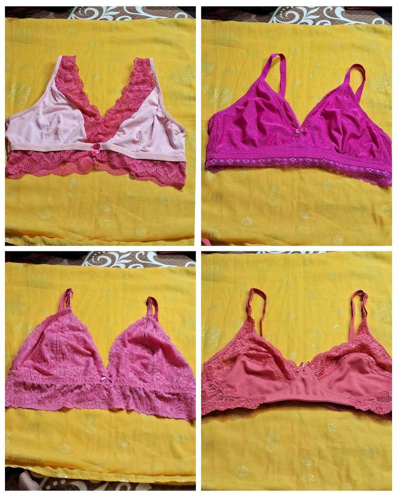 Combo Of 4 Bra Size 38C