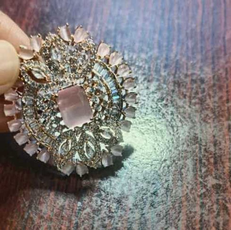 American Diamond AD Statement Ring