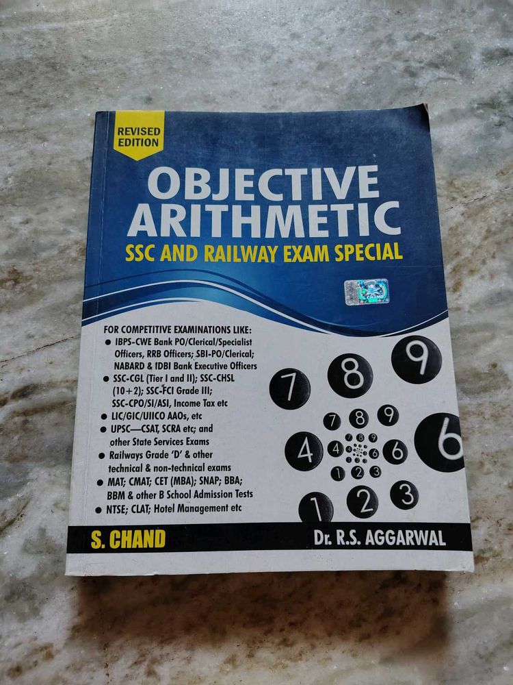 Objective Arithmetic Book Ssc And Railway