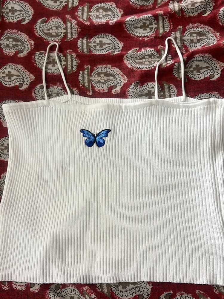 Crop Top White 🤍