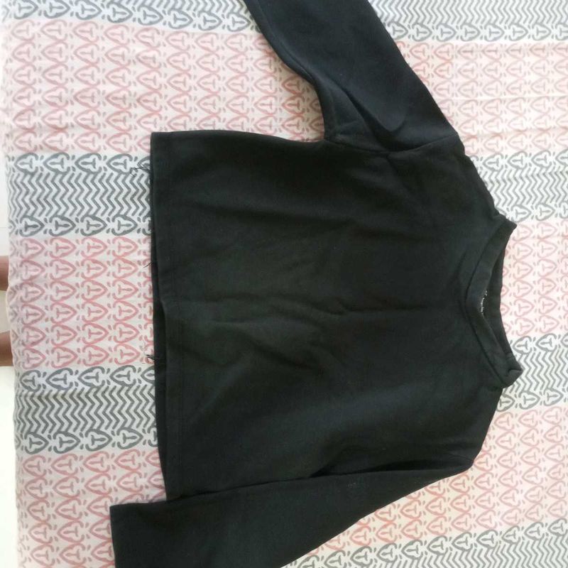 Black Long Sleeve Top