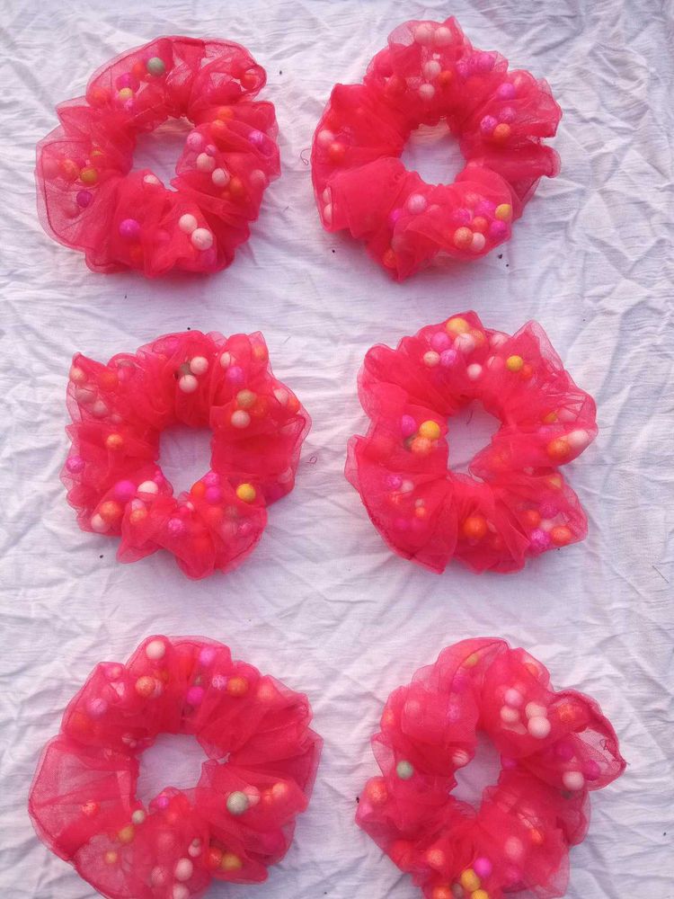 Hair Accessories Scrunchies Rubber Band