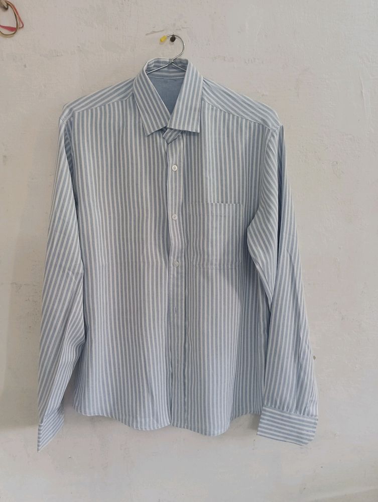 Blue White Stripes Trending Shirt For Men &amp; Women