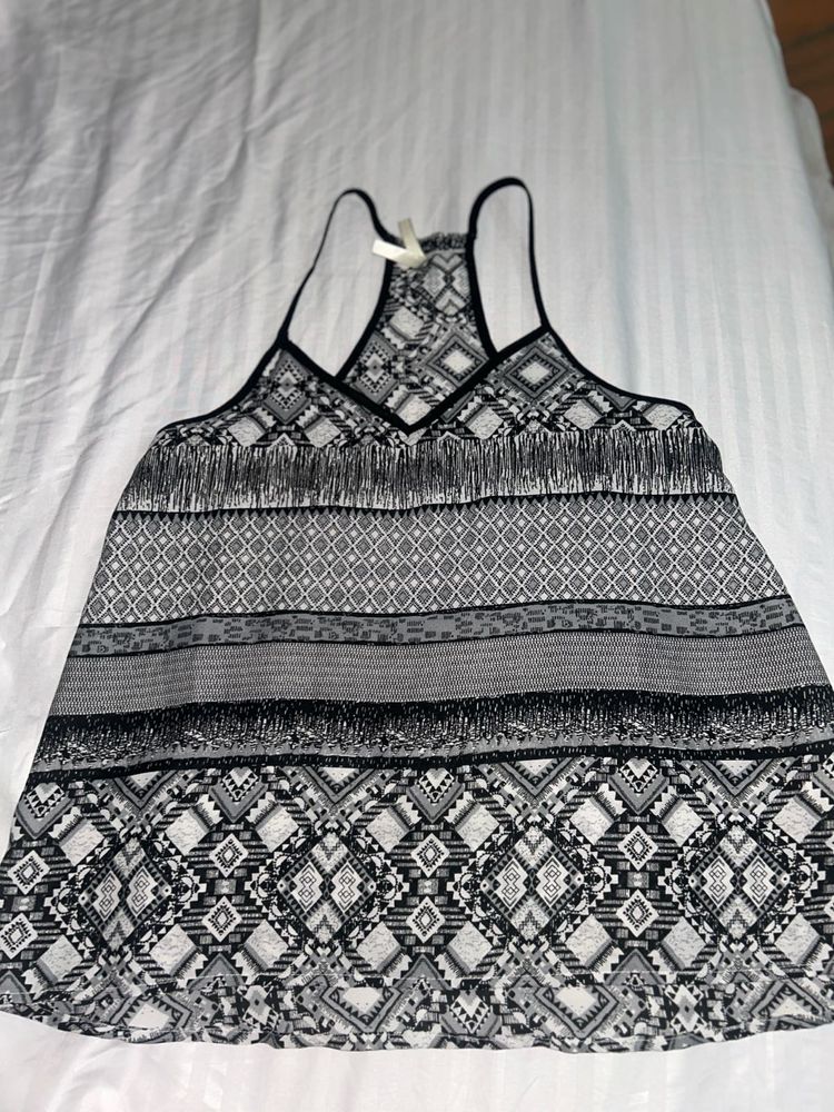 Patterned Tank Top