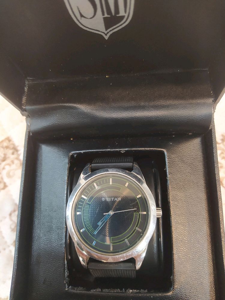Titan Quartz Men&#39;s Watch