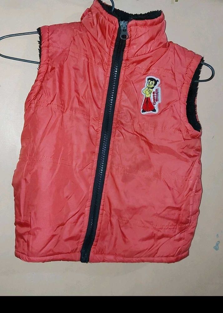 Kids Sleeveless Jacket combo..