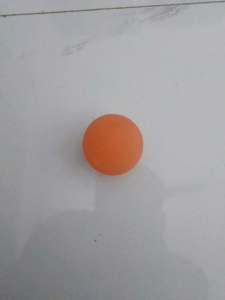 Orange Ping Pong Ball