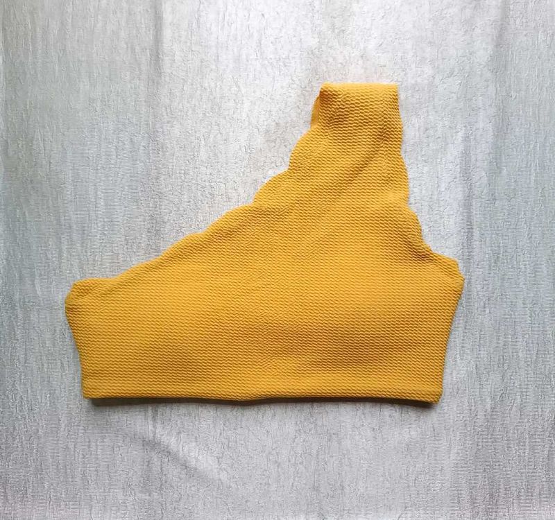 Mustard Yellow Bikini Top