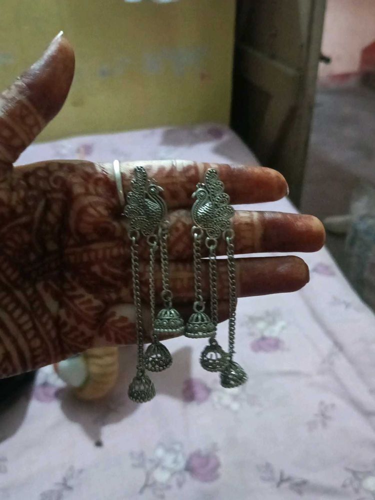 I Am Selling Oxidised Jhumka
