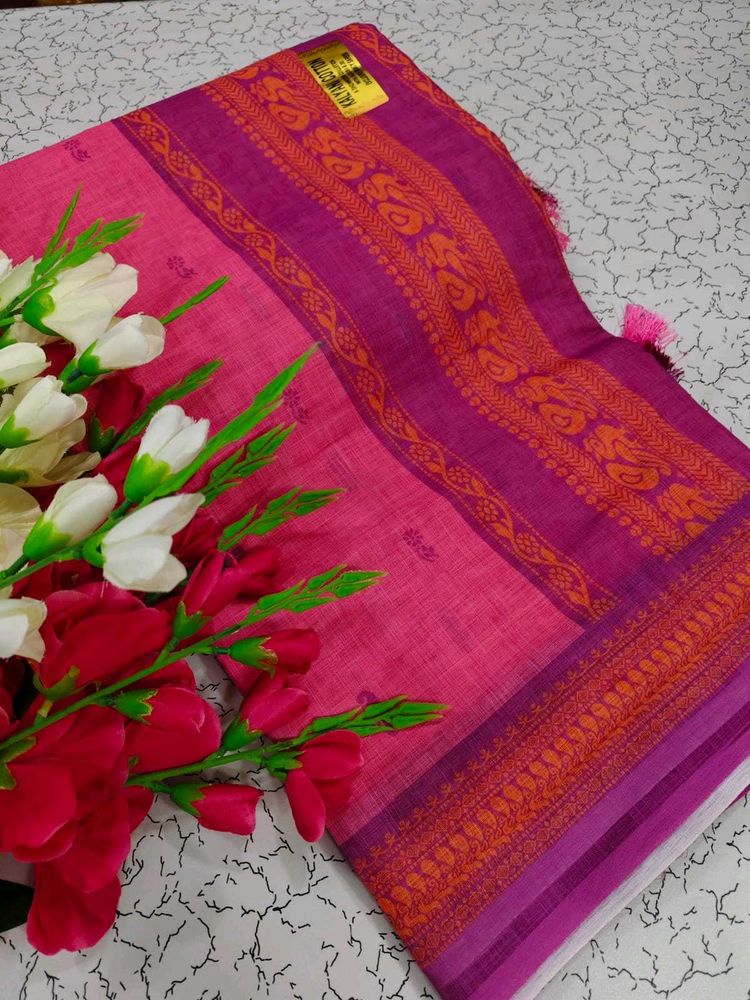 Pink &amp; Purple Saree