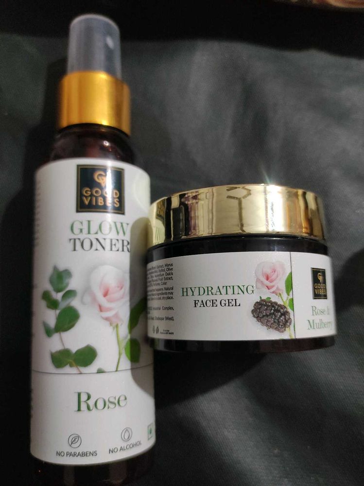 Combo Good Vibes Glow Toner And Hydrating Gel