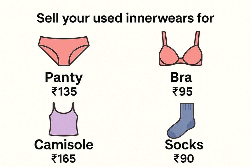 Sell Your Innerwears For Good Amount