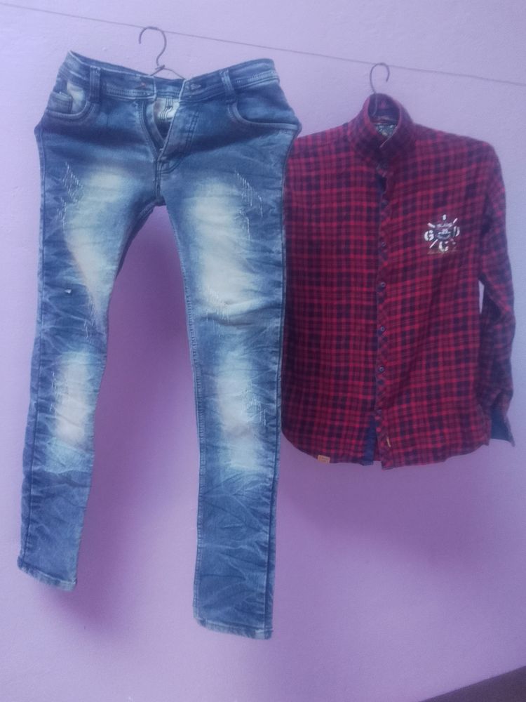 Boys Shirt &amp; Jeans