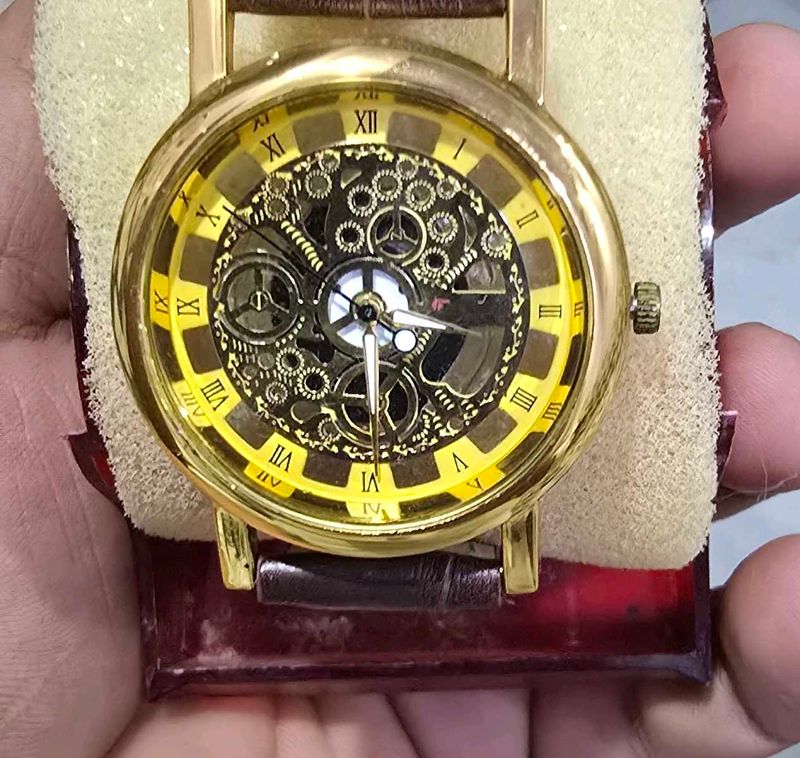 Skeleton Dial Watch