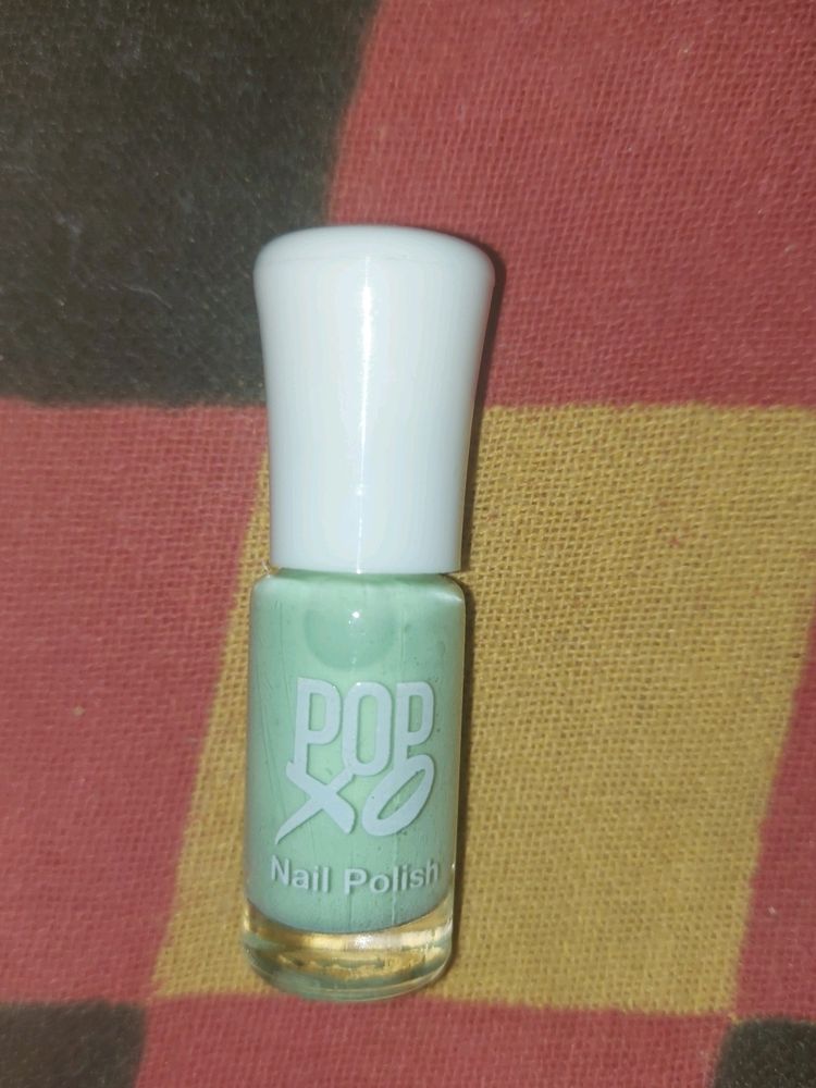 Popxo Green Shade Nail Paint Not An Opening At Once