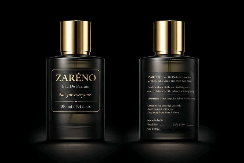 Zareno( BLACK )  Eau De Parfum 100ml