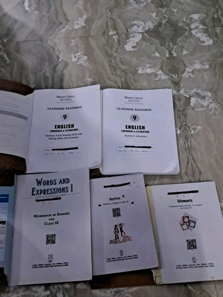 CBSE 9th Standard FULL Textbook Set (NCERT)