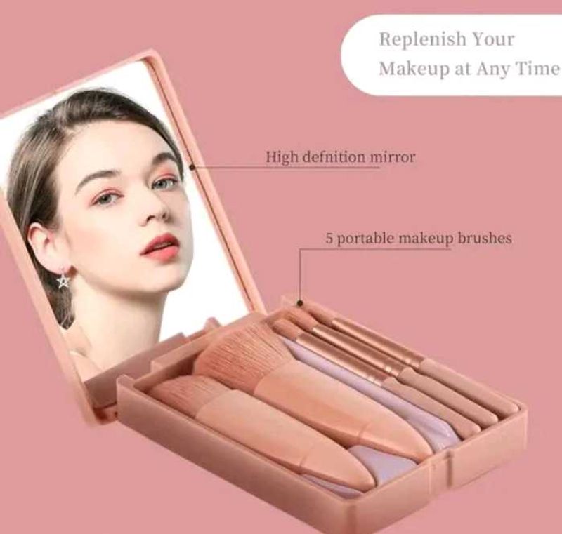 Portable Makeup Brush Set