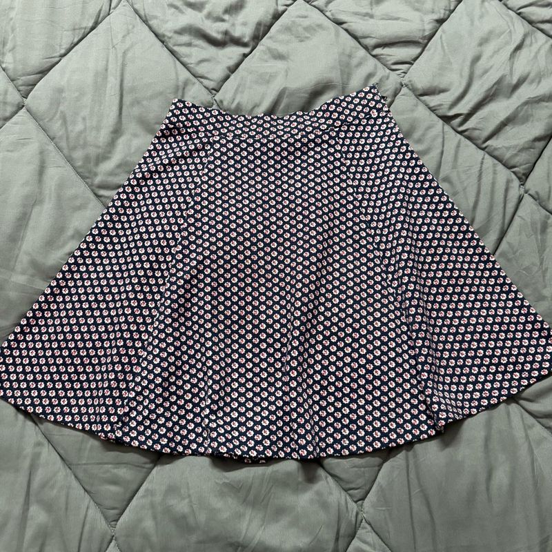 Floral A-Line Skirt