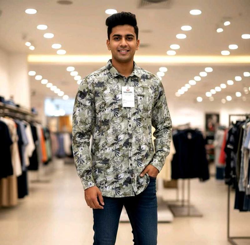 Floral Print Shirt