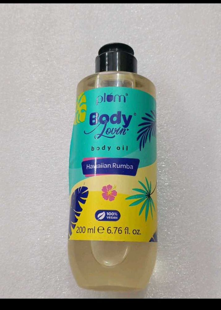 Plum Body Oil Hawaiian rumb