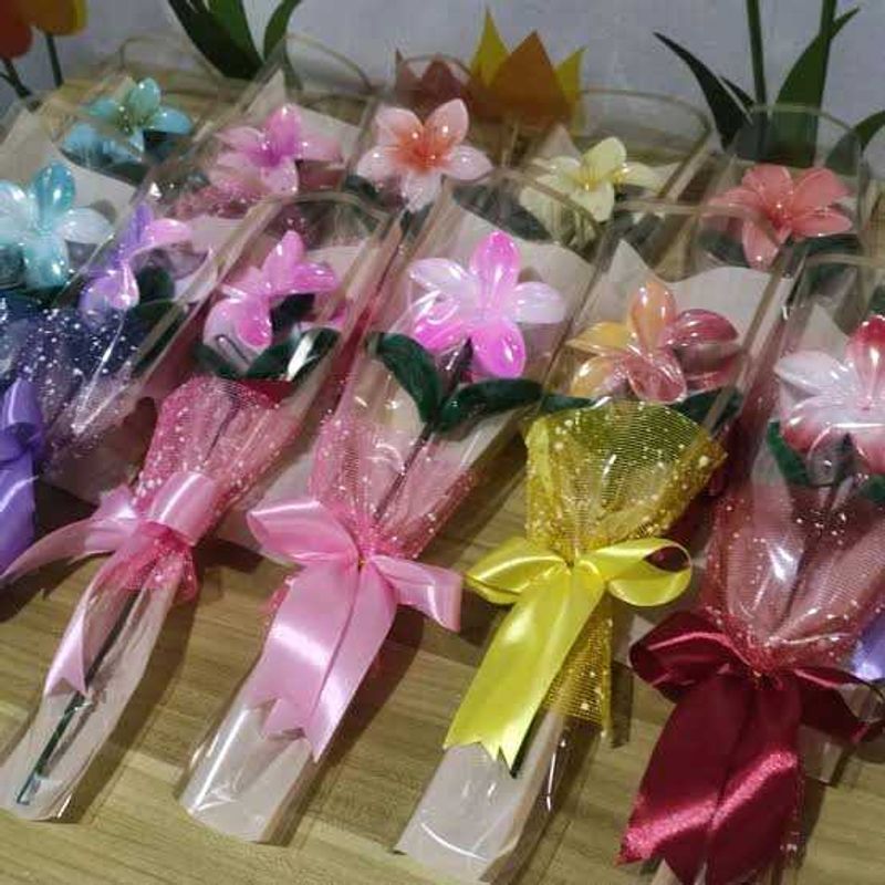 hair clip bouquet 💐