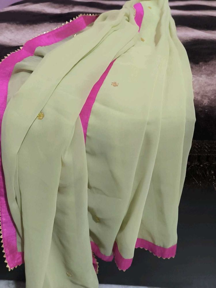 Elegant Light Green duppata