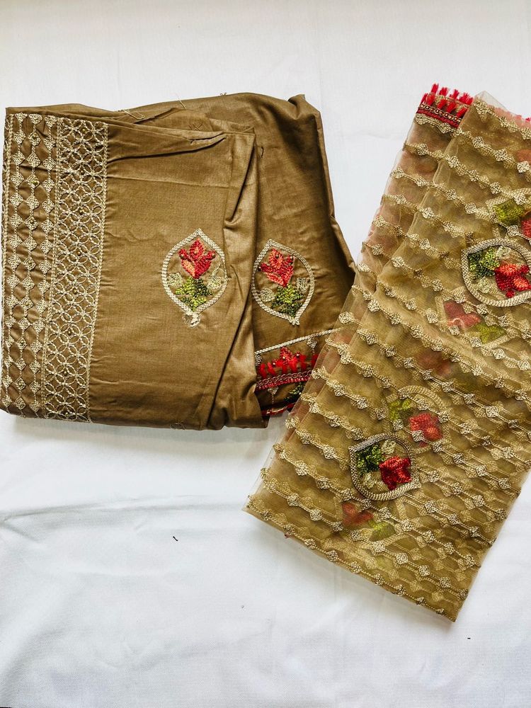 Embroidered Dress Material