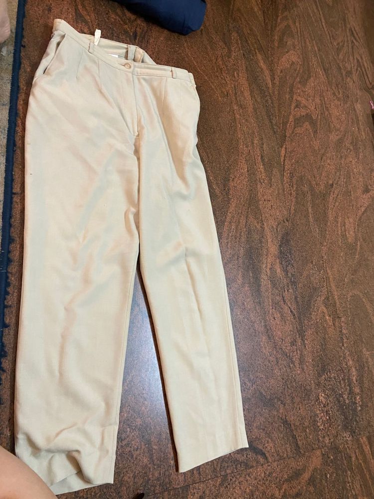 Formal Beige Pants