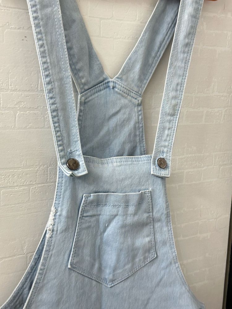 Dungree Blue Pretty Co-ord