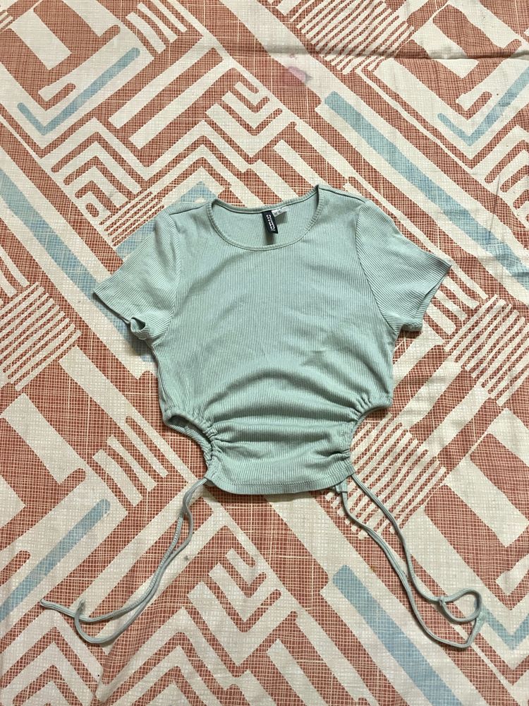 Teal H&amp;M Crop Top🩱