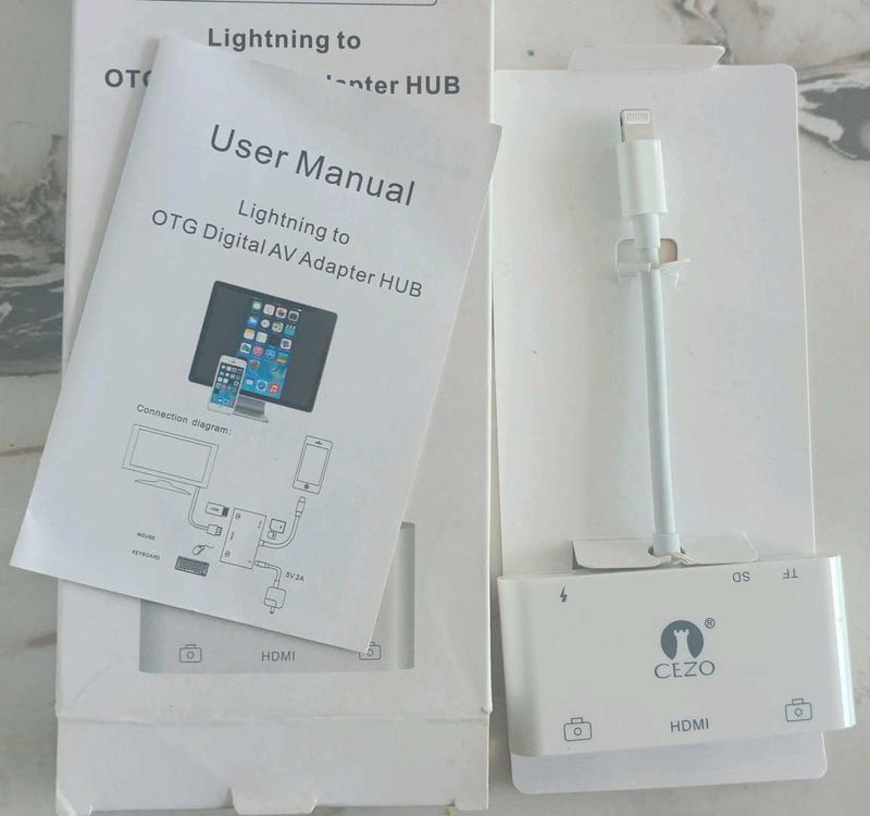 Lighting To OTG DIGITAL AV ADAPTER