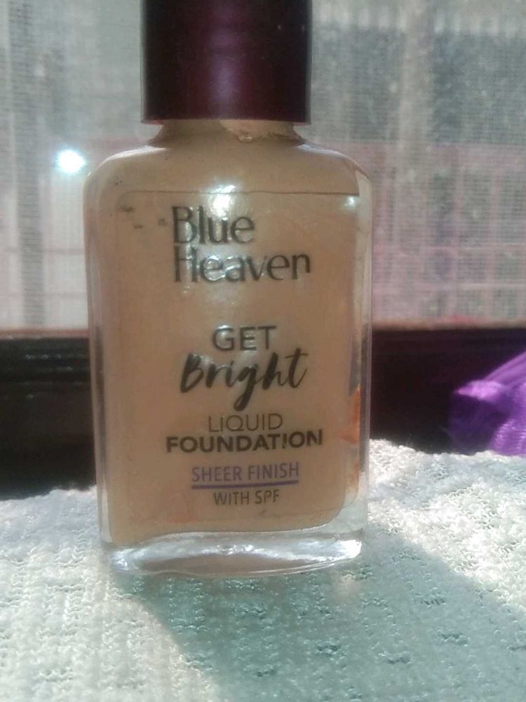 Blue heaven liquid foundation with spf