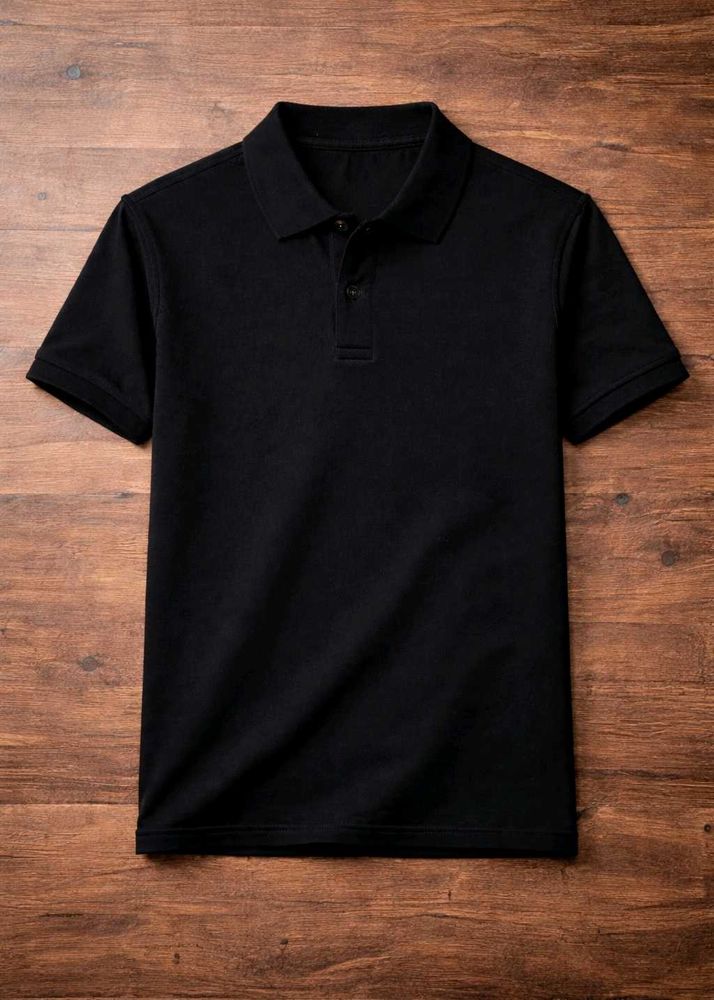 Classic Black Polo Shirt_ Brand New
