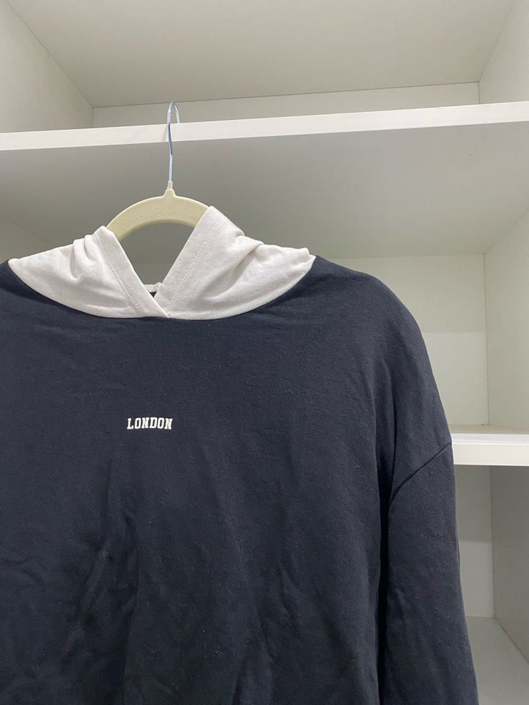 Zara London Graphic Hoodie
